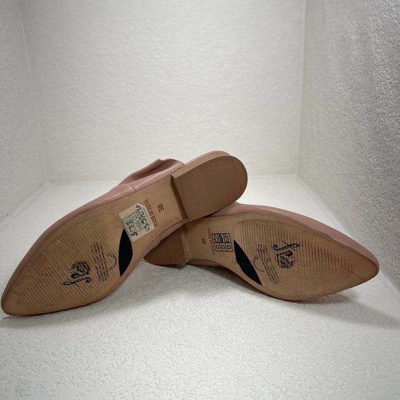 Free‎ People blush pink Sienna ruffle mule size 36 - Picture 6 of 7
